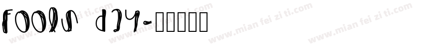 Fools day字体转换
